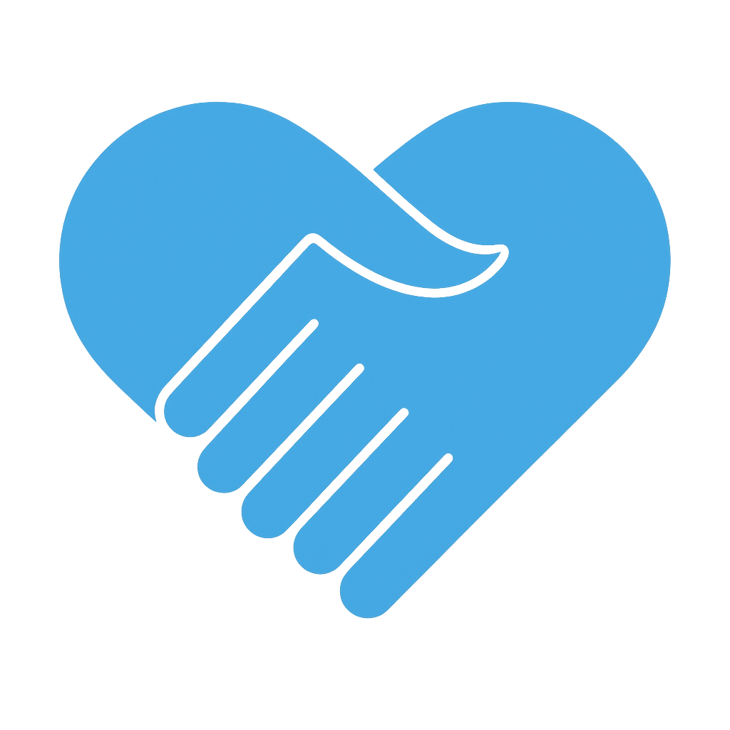 Logo SempreAiuto - Mani a cuore